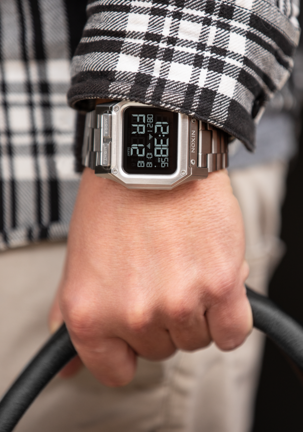Nixon Regulus Stainless Steel - Silver/Black - Image 2