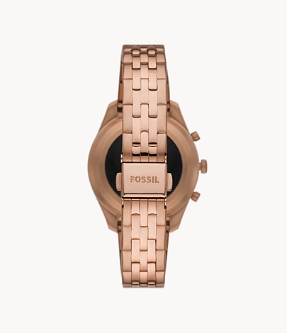 Rose gold hybrid smartwatch on sale