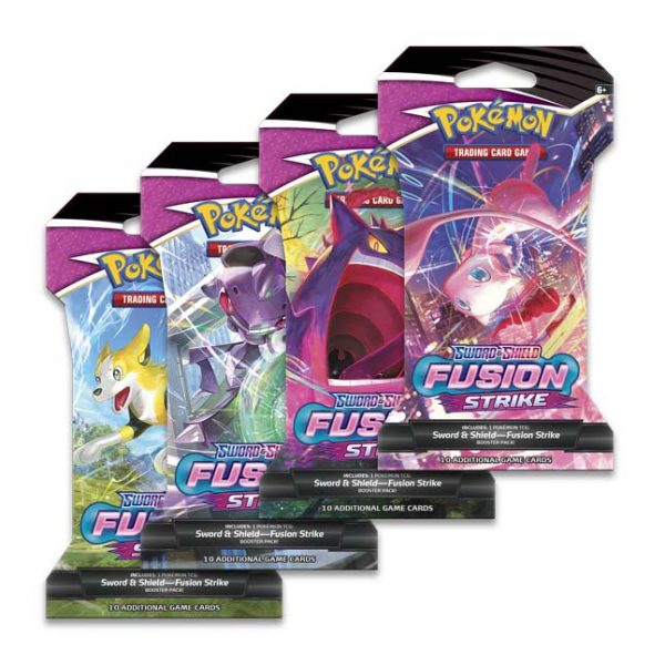 Pokemon TCG: Sword & Shield Fusion Strike Booster Bundle (6 Packs)