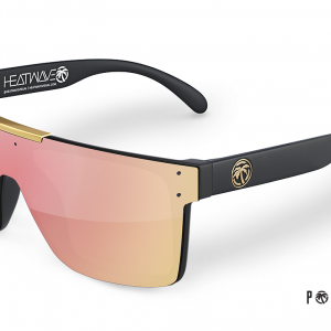 Heatwave Quatro: Polarized Black/Rose Gold
