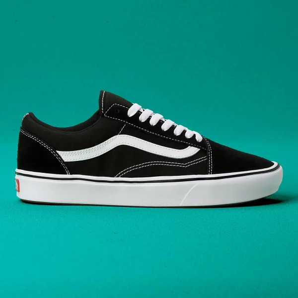 Vans ComfyCush Old Skool - Black/True White - Image 2