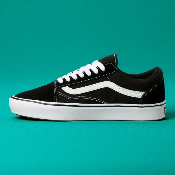 Vans ComfyCush Old Skool - Black/True White - Image 3