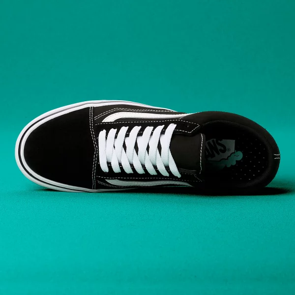 Vans ComfyCush Old Skool - Black/True White - Image 4