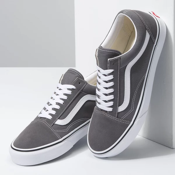 Vans Old Skool Color Theory - Pewter/True White - Image 2