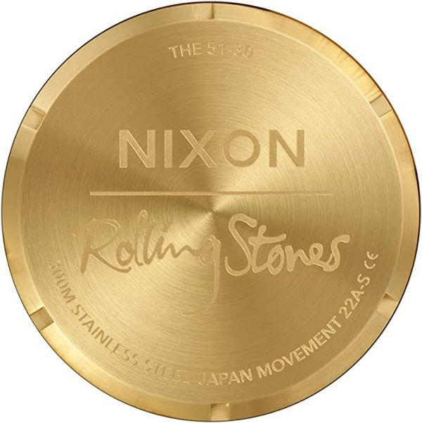 NIXON x Rolling Stones 51-30 - Gold/Black - Image 5