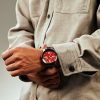 Nixon Corporal Stainless Steel - Red/Gunmetal - Image 5
