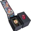 NIXON x Rolling Stones Time Teller - Gold/Gold - Image 4
