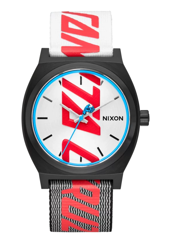 NIXON Santa Cruz Time Teller OPP - Black/Silver - Image 3