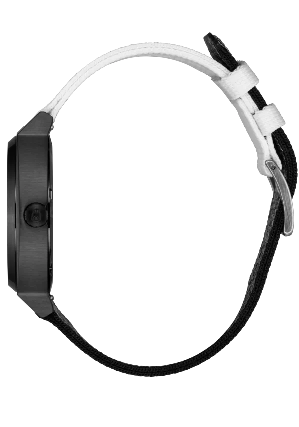 NIXON Santa Cruz Time Teller OPP - Black/Silver - Image 5