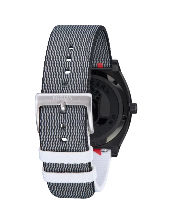 NIXON Santa Cruz Time Teller OPP - Black/Silver - Image 4