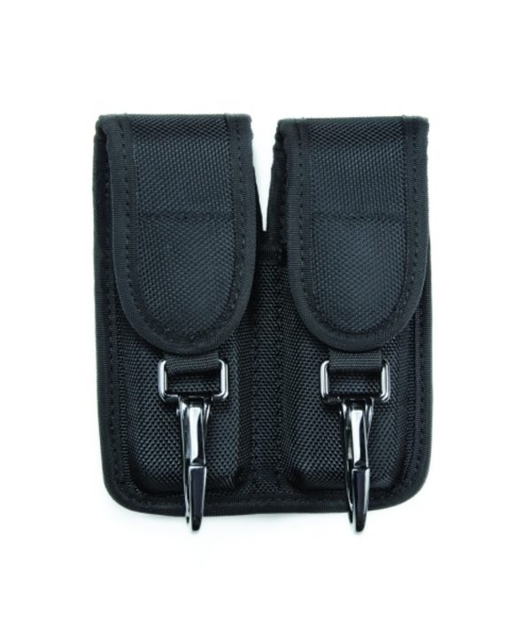 Hero's Pride Ballistic Double Closed Magazine Case w/ Clips (Medium) - Image 2
