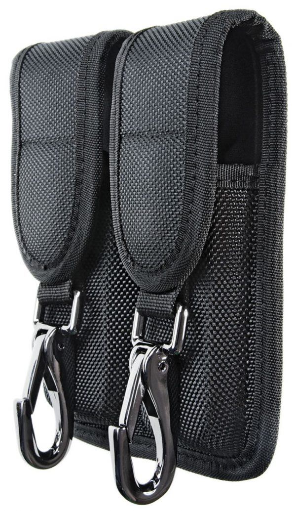Hero's Pride Ballistic Double Closed Magazine Case w/ Clips (Medium) - Image 3