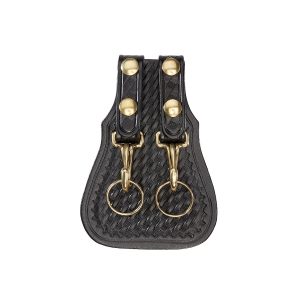 Dutyman Double Key Scabbard - Brass Hooks & Snap