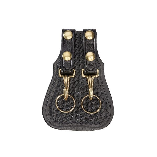 Dutyman Double Key Scabbard - Brass Hooks & Snap