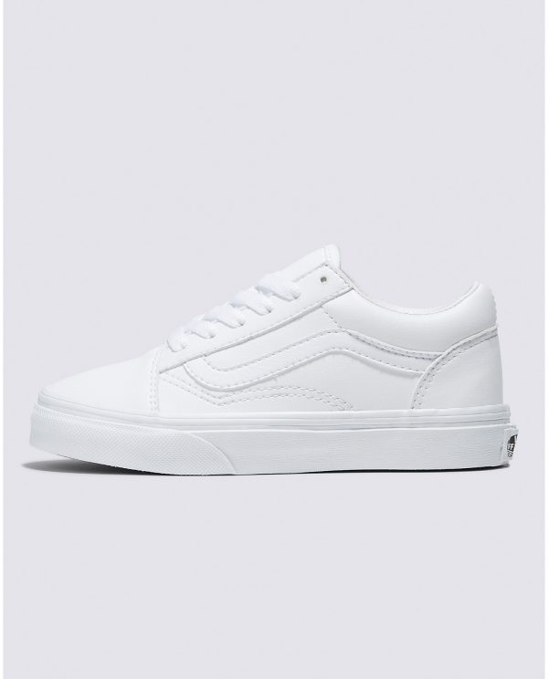 Vans Old Skool Classic Tumble Shoe True White - Image 2