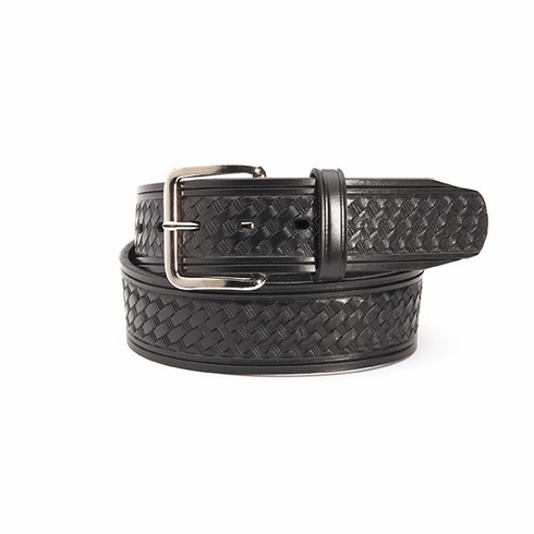 Chambers Basketweave Leather Belt 1-3/4″ Buckle | Halby's