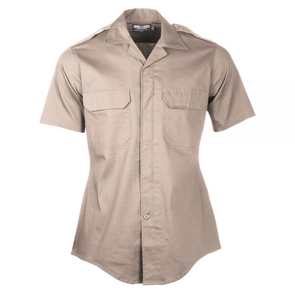 Mens United Class C Short Sleeves Uniform Shirt - Khaki