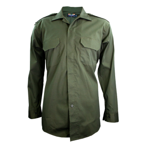United Class C Long Sleeves Uniform Shirt - Olive