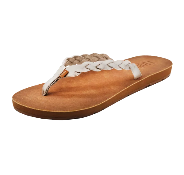 Flojos Women's Navida Sandal - Ivory/Tan