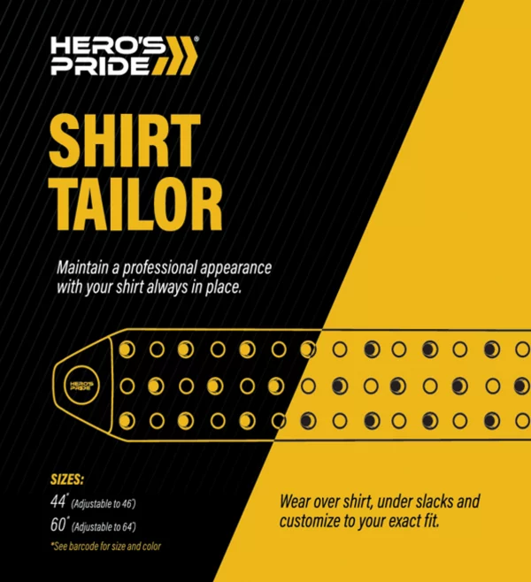 SHIRT TAILOR RUBBER BELT - ADJUSTABLE SHIRT KEEPER - Image 4