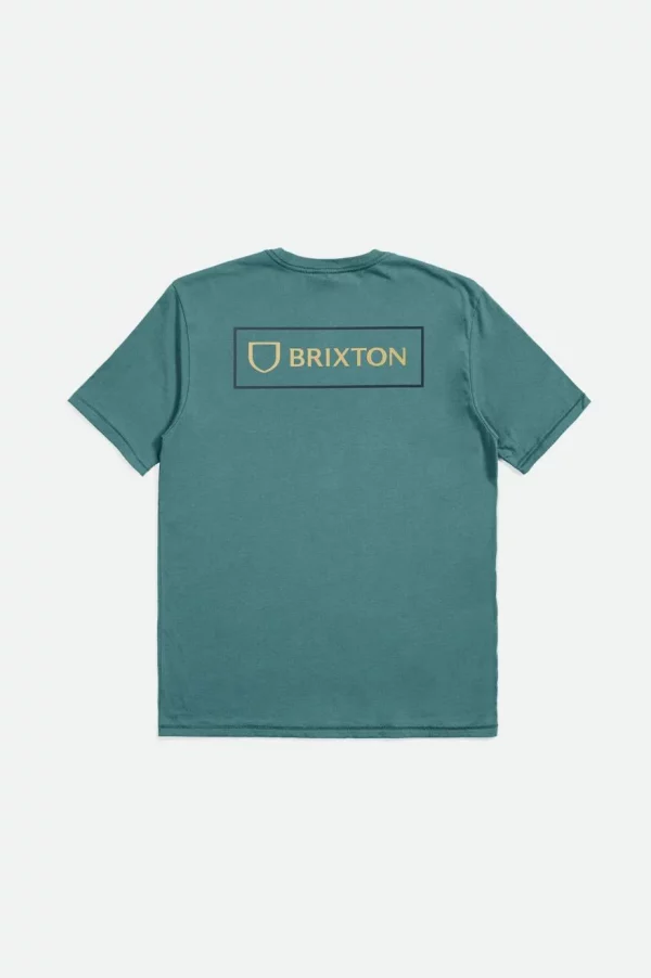 BRIXTON Alpha Block Short Sleeved Shirt - Image 2