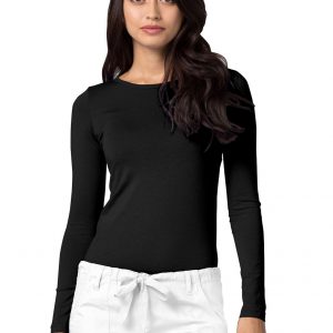 Adar Long Sleeve Comfort Tee - Black