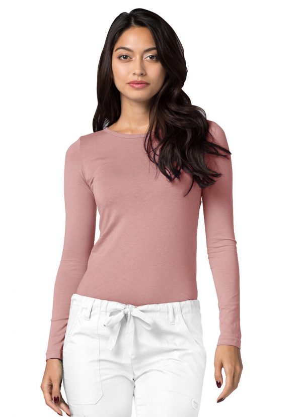 Adar Long Sleeve Comfort Tee - Blush