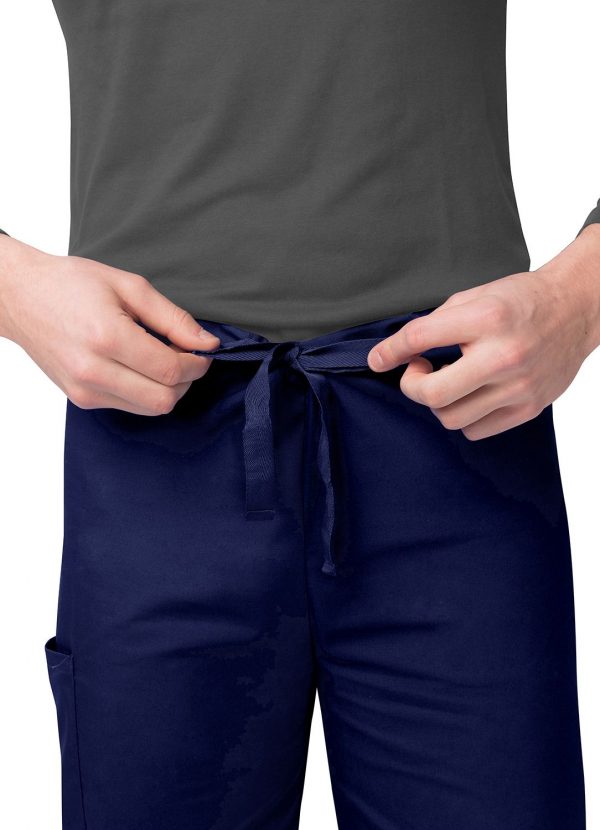 Adar Unisex Drawstring Pants - Navy - Image 3