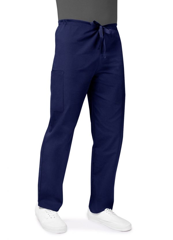 Adar Unisex Drawstring Pants - Navy