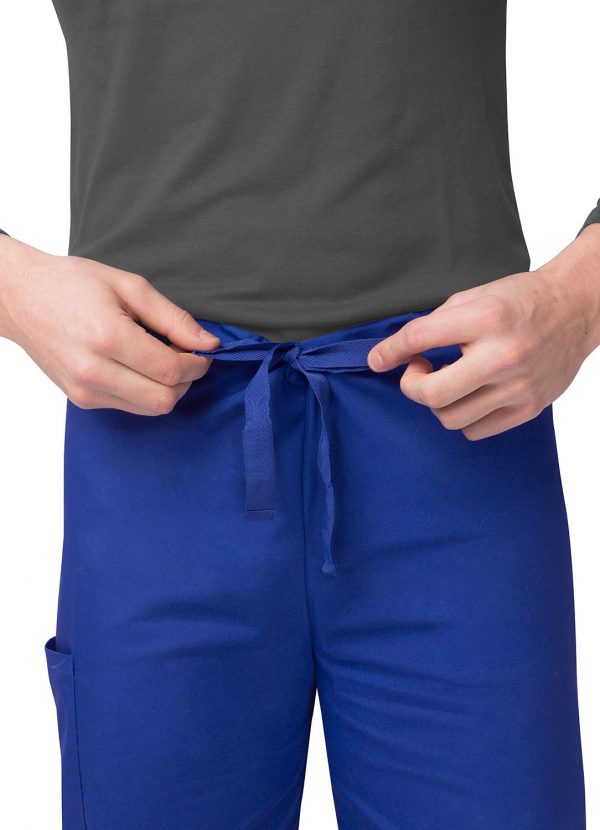 Adar Unisex Drawstring Pants - Royal Blue - Image 3