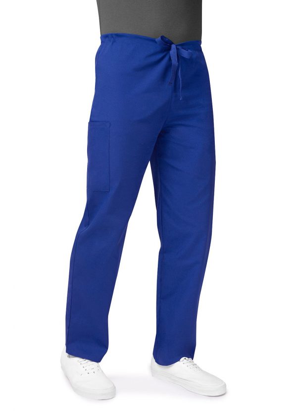 Adar Unisex Drawstring Pants - Royal Blue