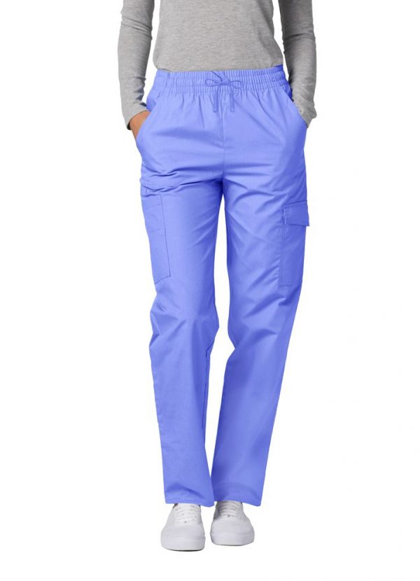 Adar Multipocket Cargo Pants - Ceil Blue