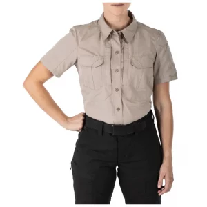 WOMEN'S 5.11 STRYKE SHORT SLEEVE SHIRT - Tan