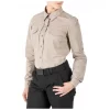 WOMEN'S 5.11 STRYKE LONG SLEEVE SHIRT - Tan - Image 2