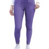 Adar Women's Pro Scrub Bottoms - Heather Grape
