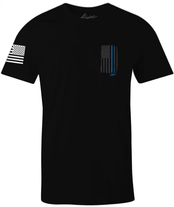 Allegiance Back The Blue Tee - Image 2