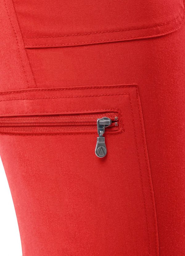 Adar Women's Pro Scrub Bottoms - Apple - Image 4