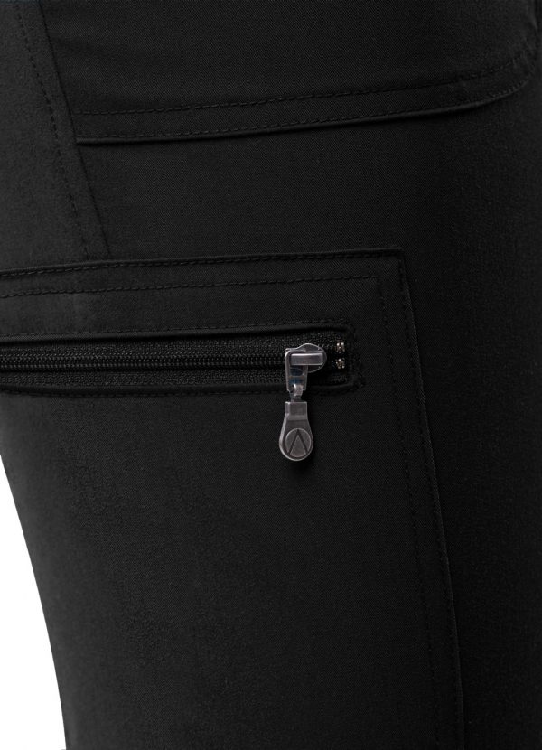 Adar Women's Pro Scrub Bottoms - Black - Image 3