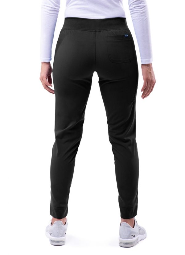 Adar Women's Pro Scrub Bottoms - Black - Image 2