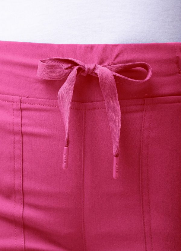 Adar Women's Pro Scrub Bottoms - Fruit Punch - Image 4