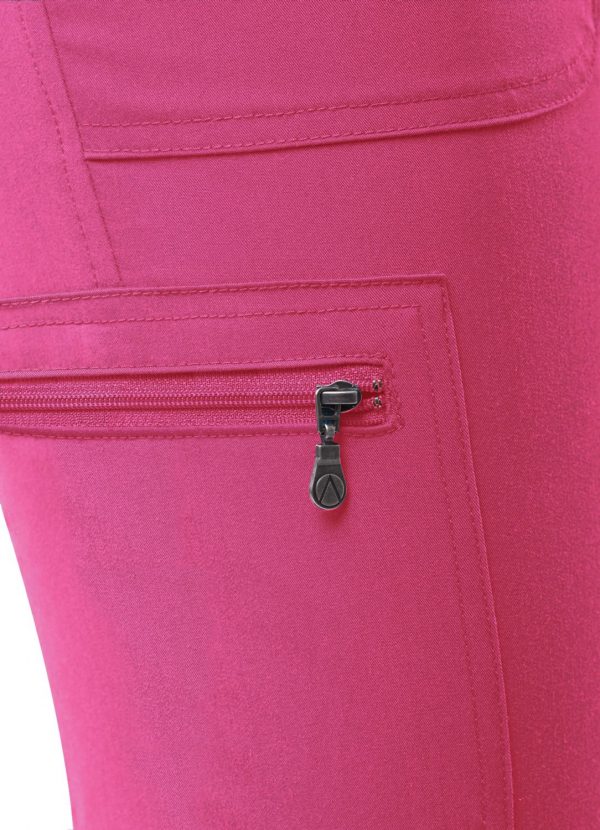 Adar Women's Pro Scrub Bottoms - Fruit Punch - Image 3