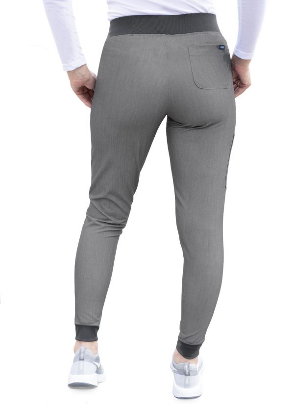 Adar Women's Pro Scrub Bottoms - Heather Grey - Image 2