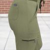 Adar Women's Pro Scrub Bottoms - Heather Olive - Image 6