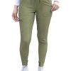 Adar Women's Pro Scrub Bottoms - Heather Olive