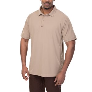 Vertx Men's Coldblack Polo - Short Sleeve - Tan