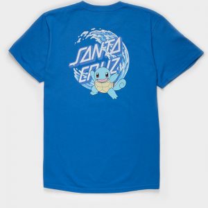 SANTA CRUZ x Pokémon Water Type 1 Youth Tee Blue - Squirtle