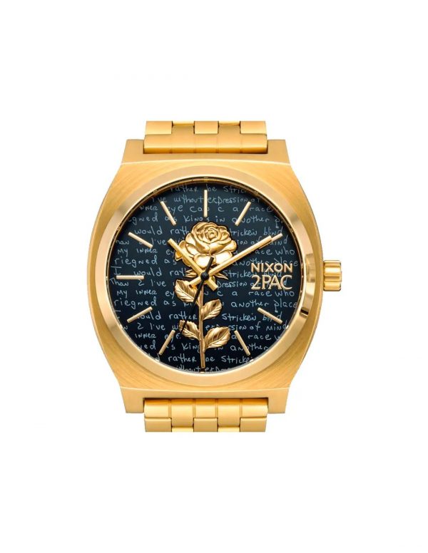 NIXON Tupac Time Teller Watch- Lyric Rose - Image 2
