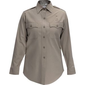 Women's Flying Cross Classic Long Sleeved Shirt - Tan