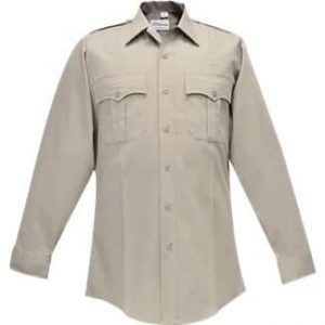 Men's Flying Cross Classic Long Sleeved Shirt - Tan