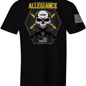Allegiance Bolt Tee - Black